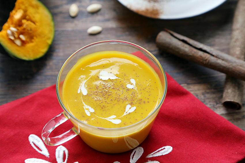 抹香鲸做的【山姆厨房】南瓜牛奶蜂蜜饮