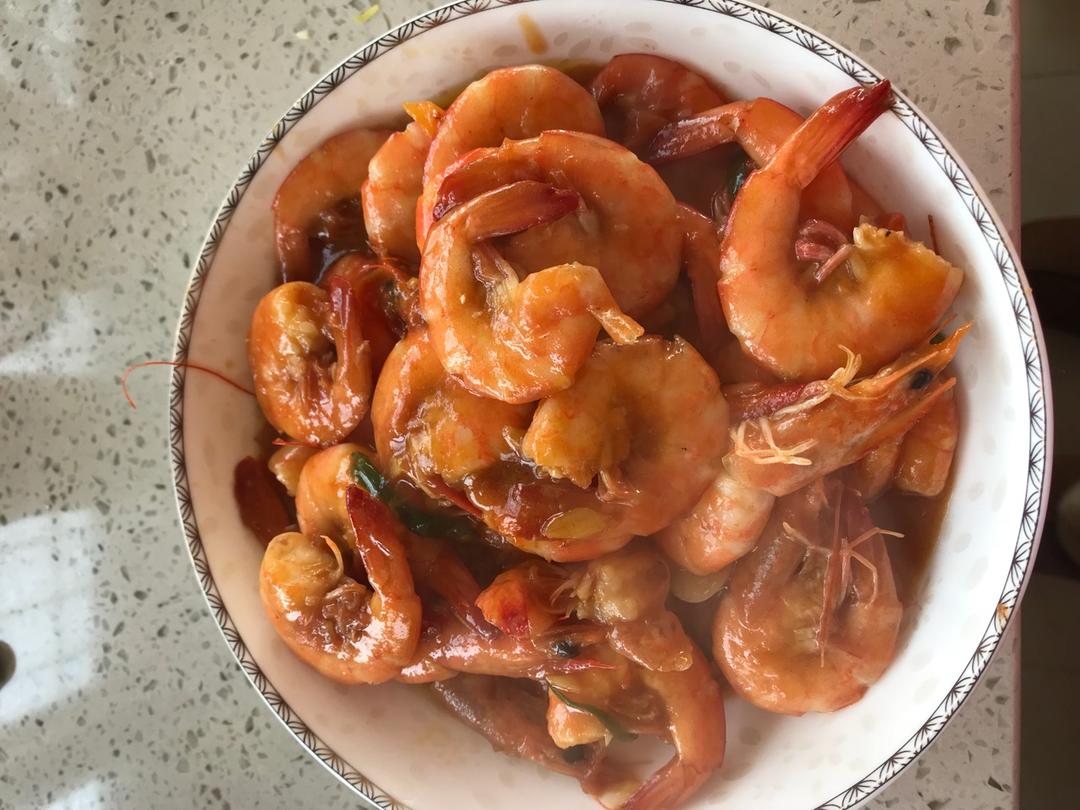 油焖大虾