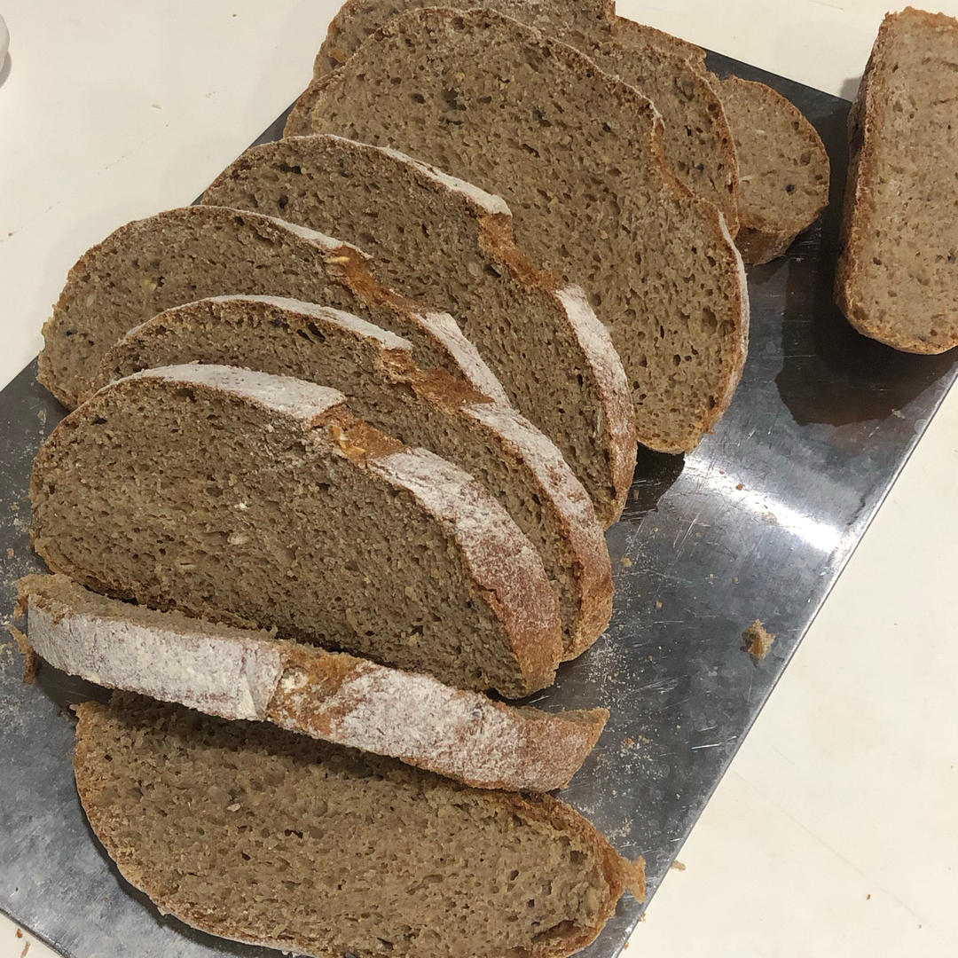 免揉💯无糖无油全麦欧包㊙️健康主食 越吃越香