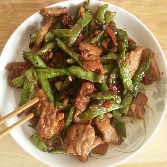 小炒四季豆