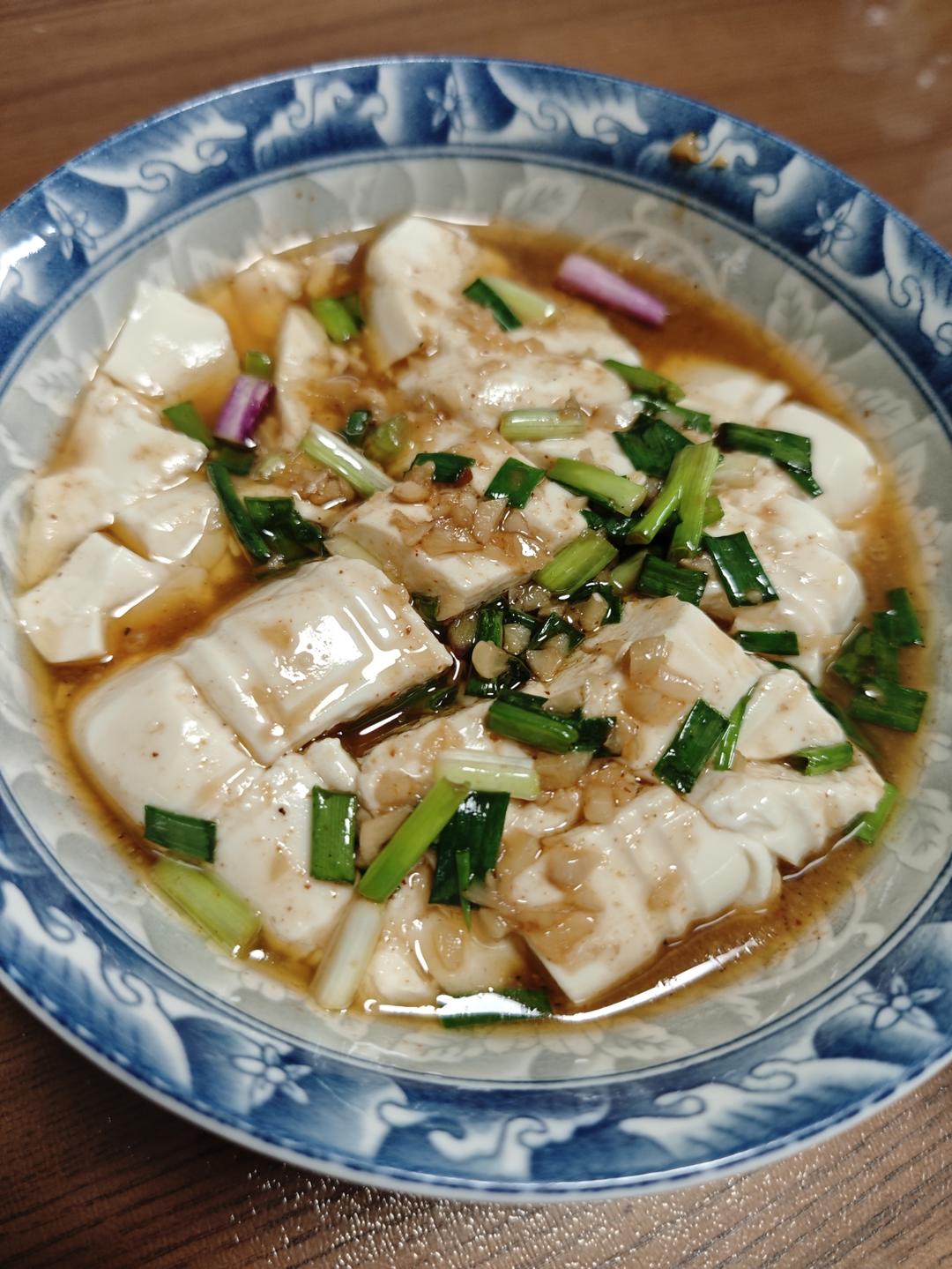 凉拌豆腐/小葱拌豆腐