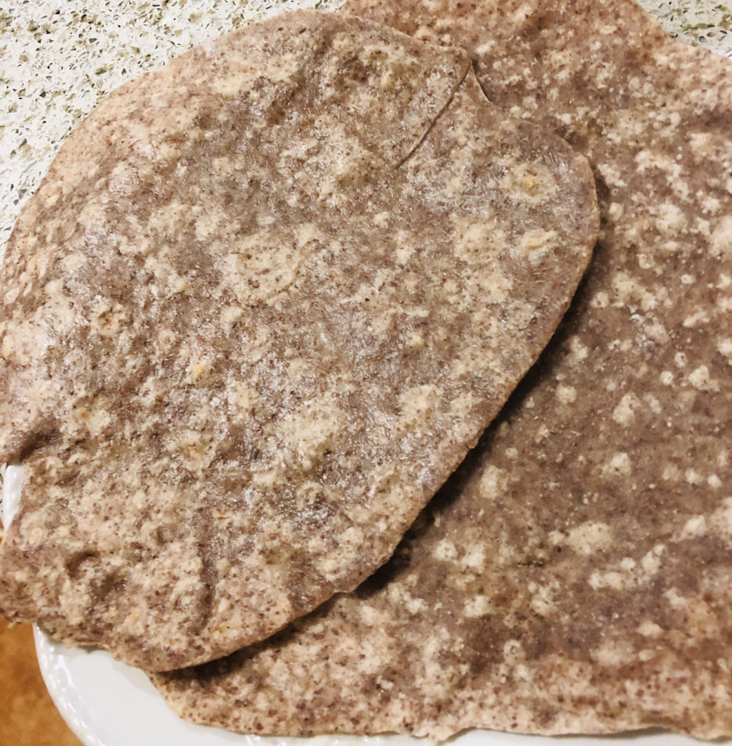低卡减脂软软软，软到无边的全麦薄饼（空心饼）