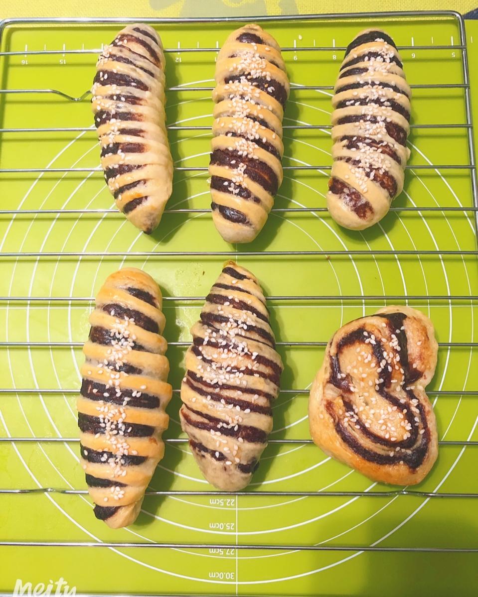 豆沙面包|包含5种整形方法|干货篇