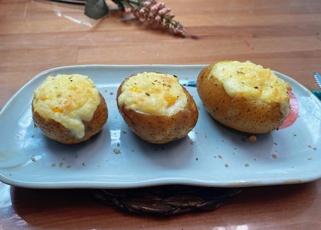 土豆芝士焗蛋｜我与土豆🥔的一千次约会～