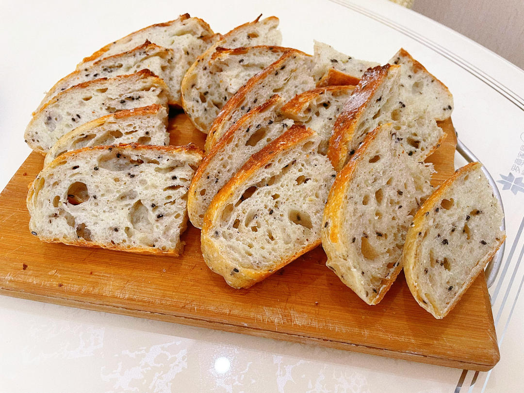 无糖无油的全麦欧包