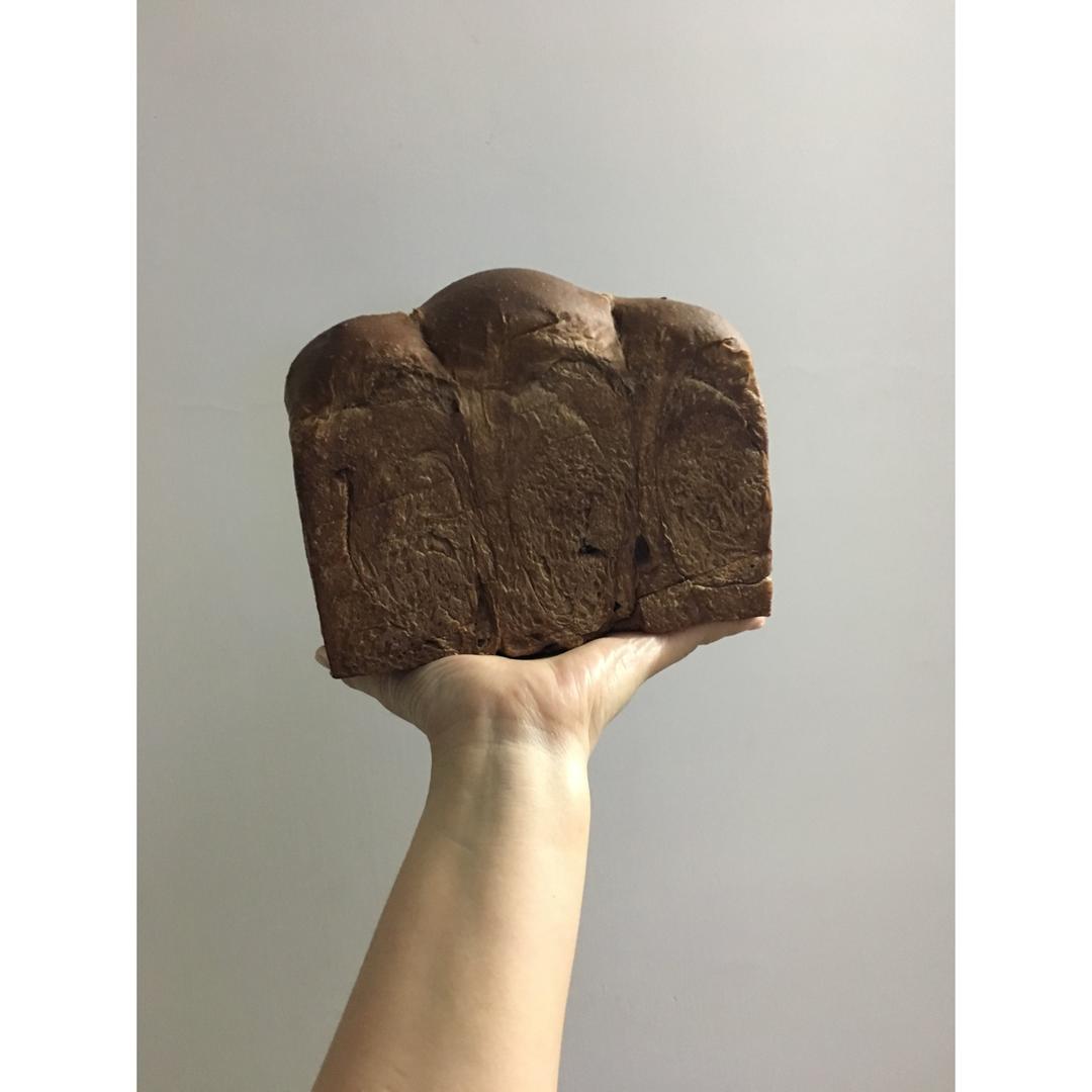 巧克力蔓越梅吐司