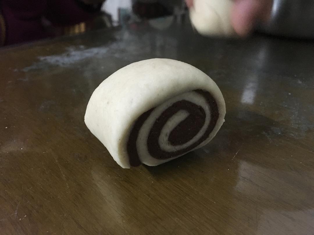 双色刀切馒头