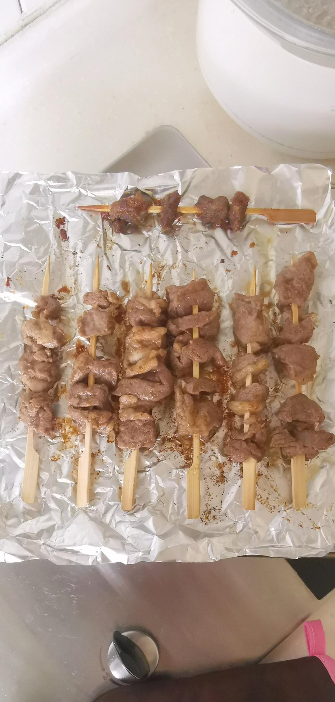 烤箱版新疆羊肉串