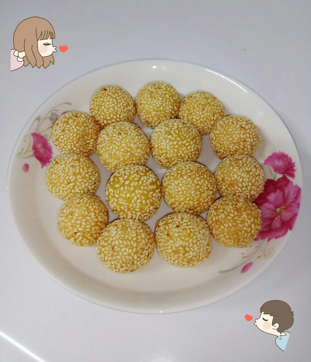 空心麻团