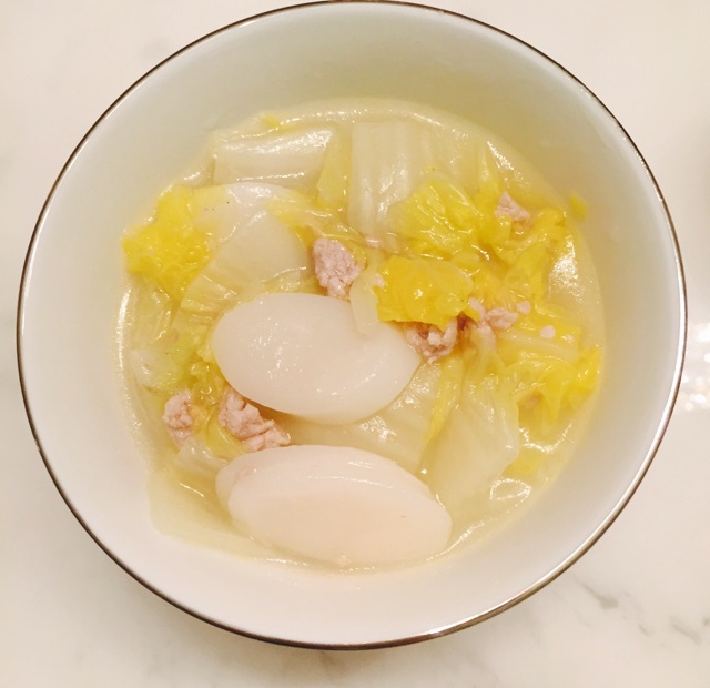 白菜肉丝年糕