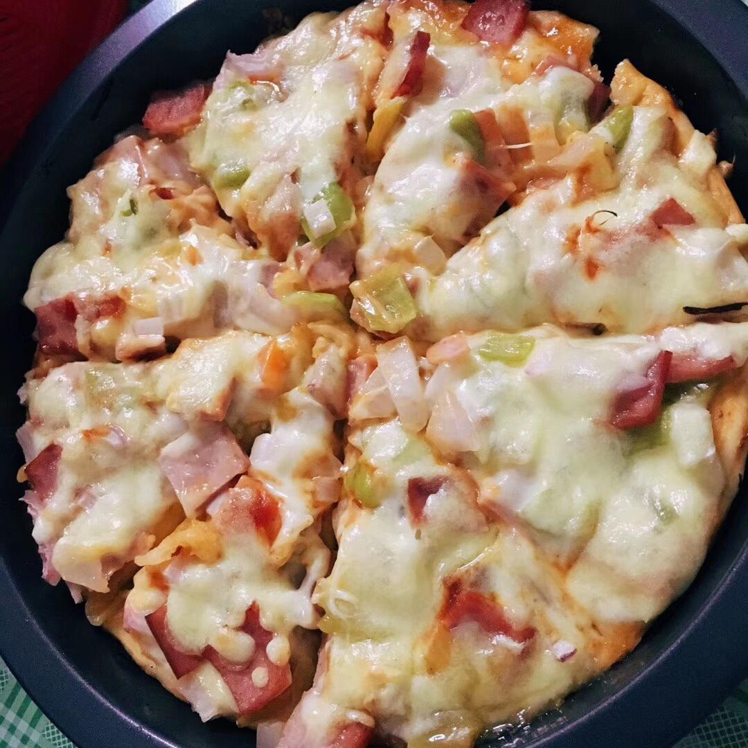 自制披萨（附饼底做法）