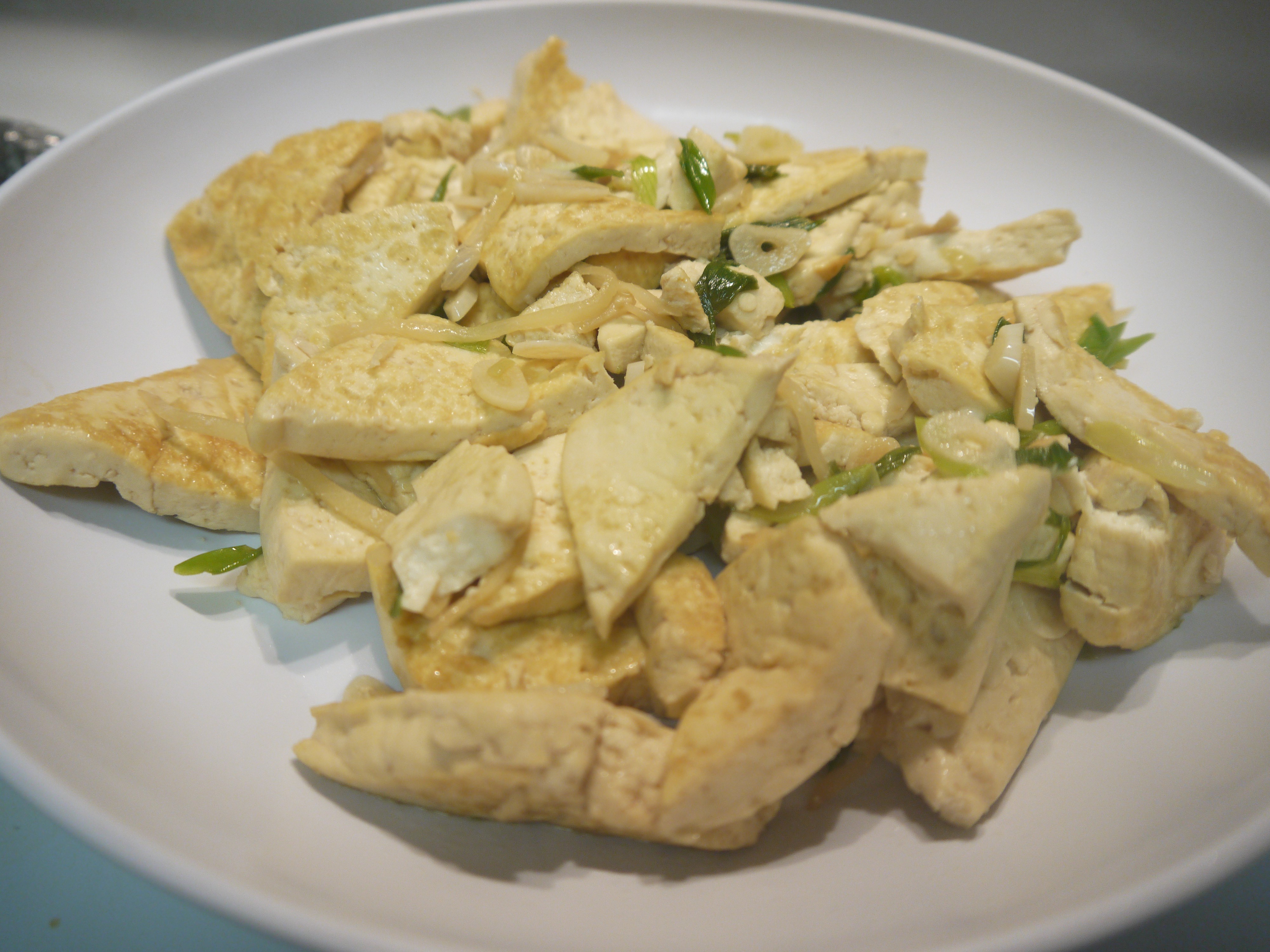 蒜香黄金豆腐