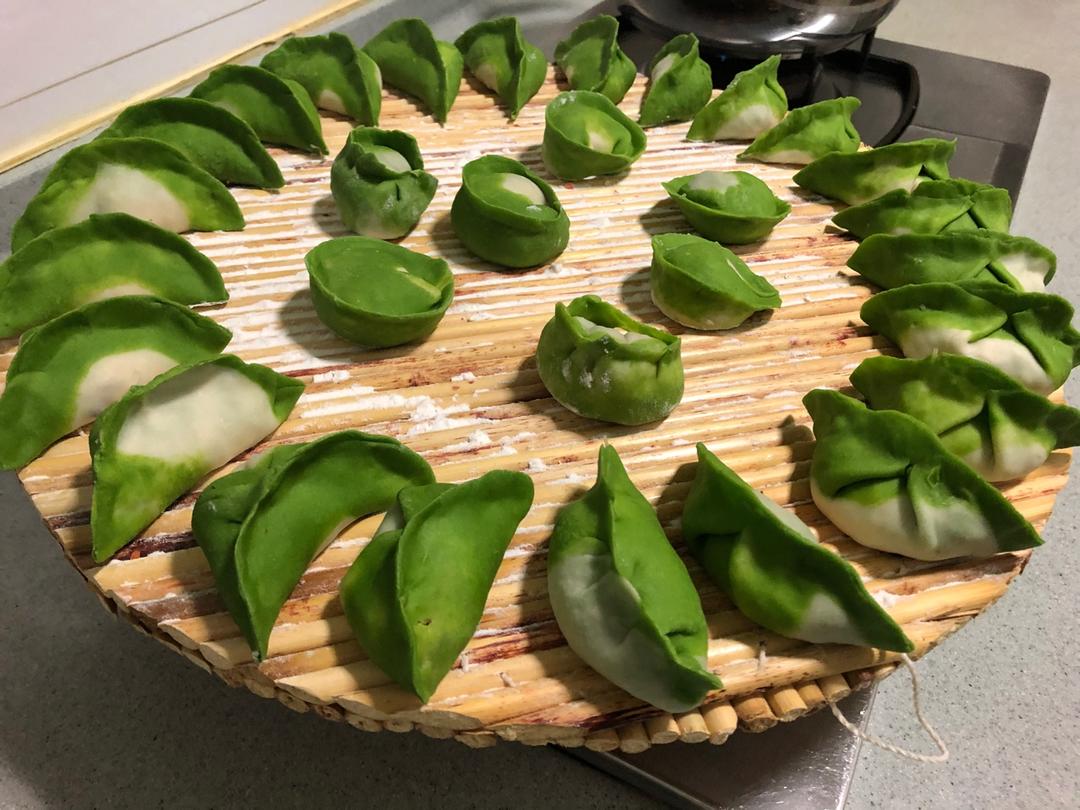 翡翠白玉饺子