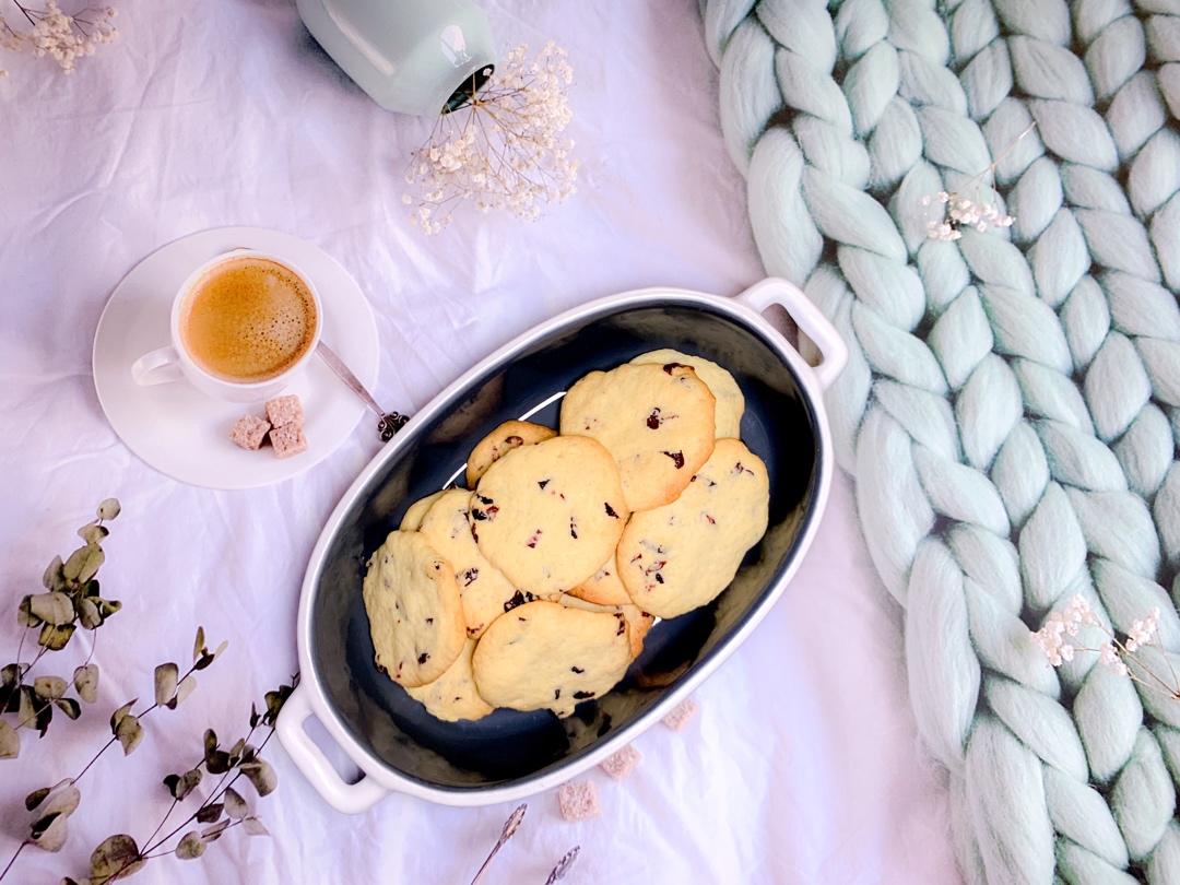 蔓越莓牛奶黄油小饼干不打发超快手