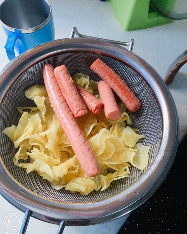 自制炸薯片，学会以后再也没买过薯片
