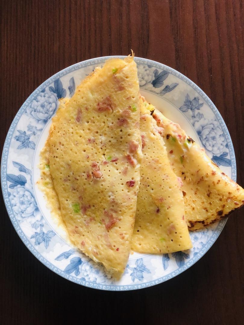 【牛奶鸡蛋早餐软饼】的做法