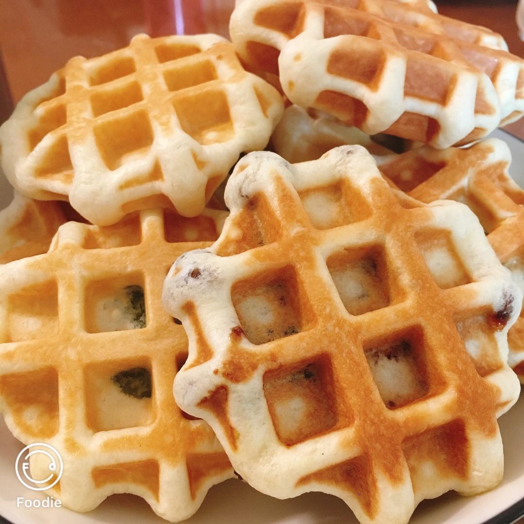 真的冷了也不会硬的华夫饼