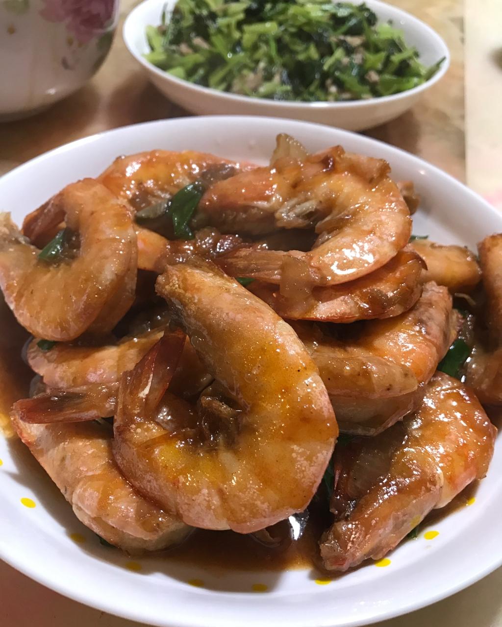 十分钟做好吃的红烧大虾