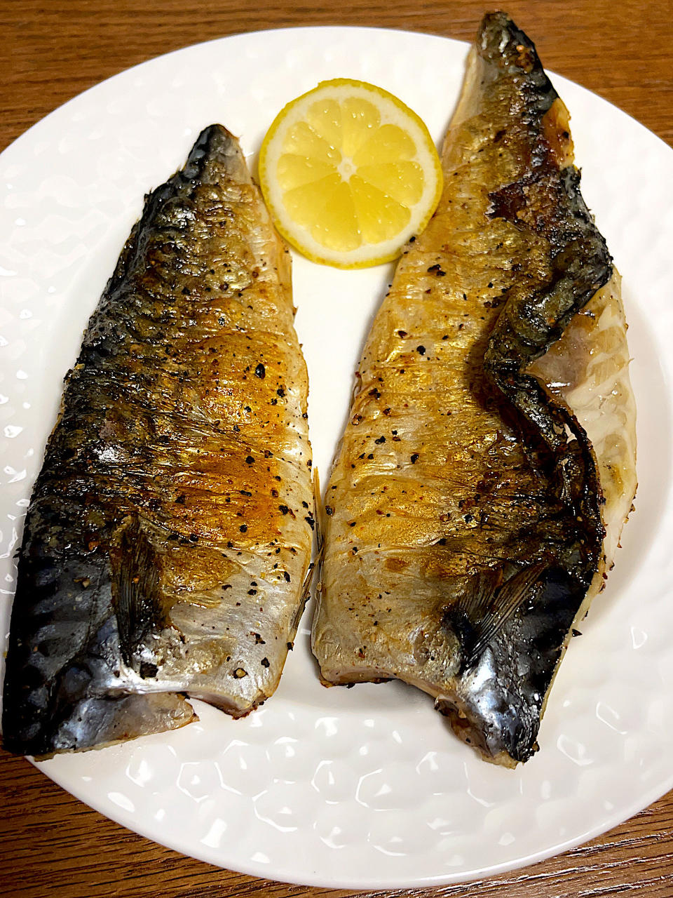 无油日式煎青花鱼 再也不去日料店了