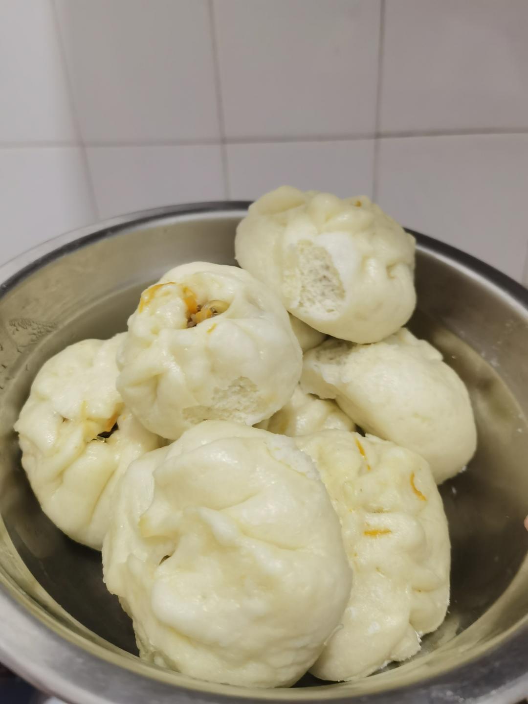 家常蒸包子（新手必学 超详 各式花卷馒头适用）