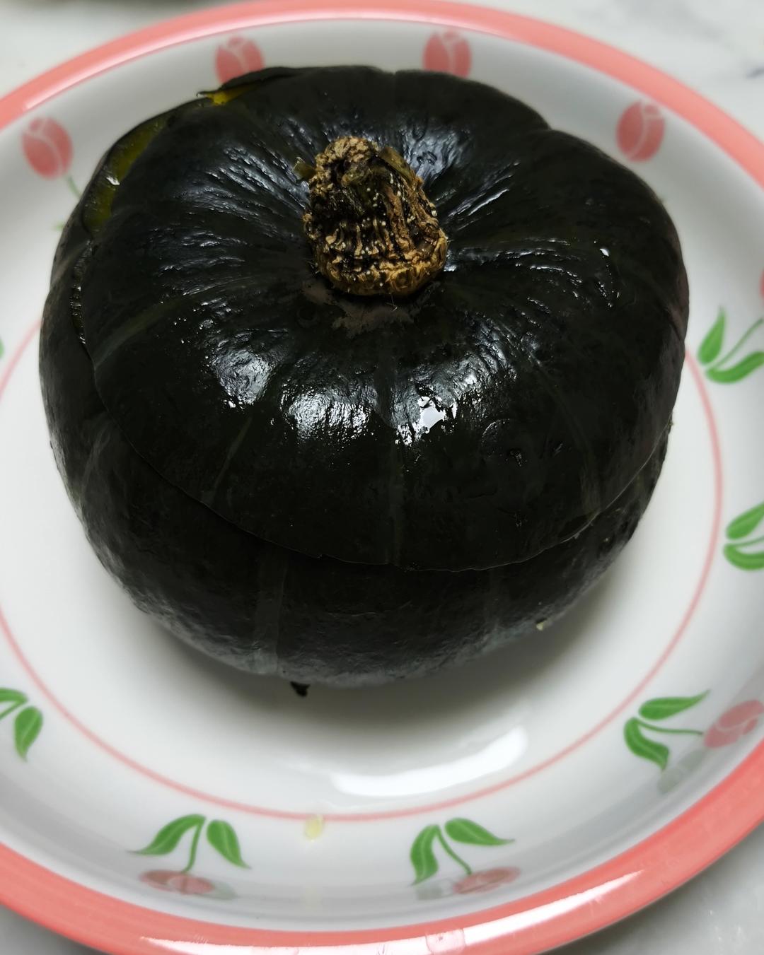 贝贝南瓜蒸蛋（懒人0失败）