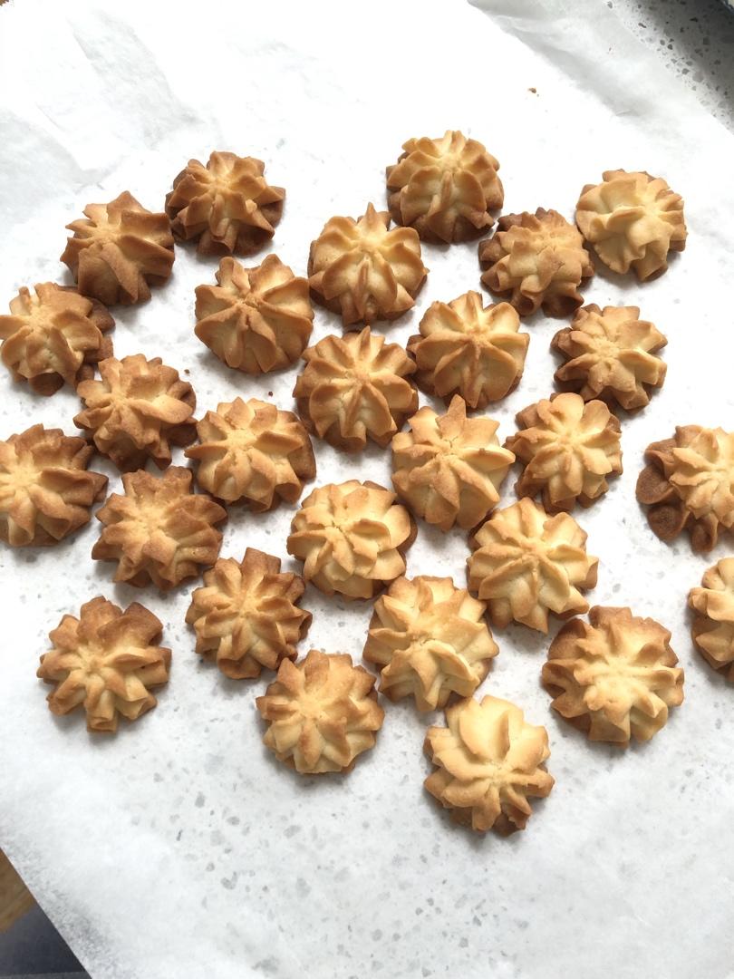 零失败花纹超级立体的黄油曲奇