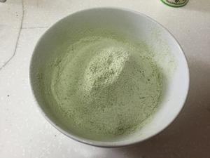 抹茶豆沙磅蛋糕的做法 步骤2