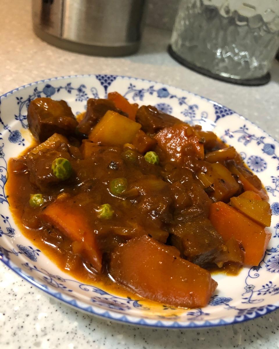 减脂三餐·电饭煲 | 苹果酸奶咖喱鸡
