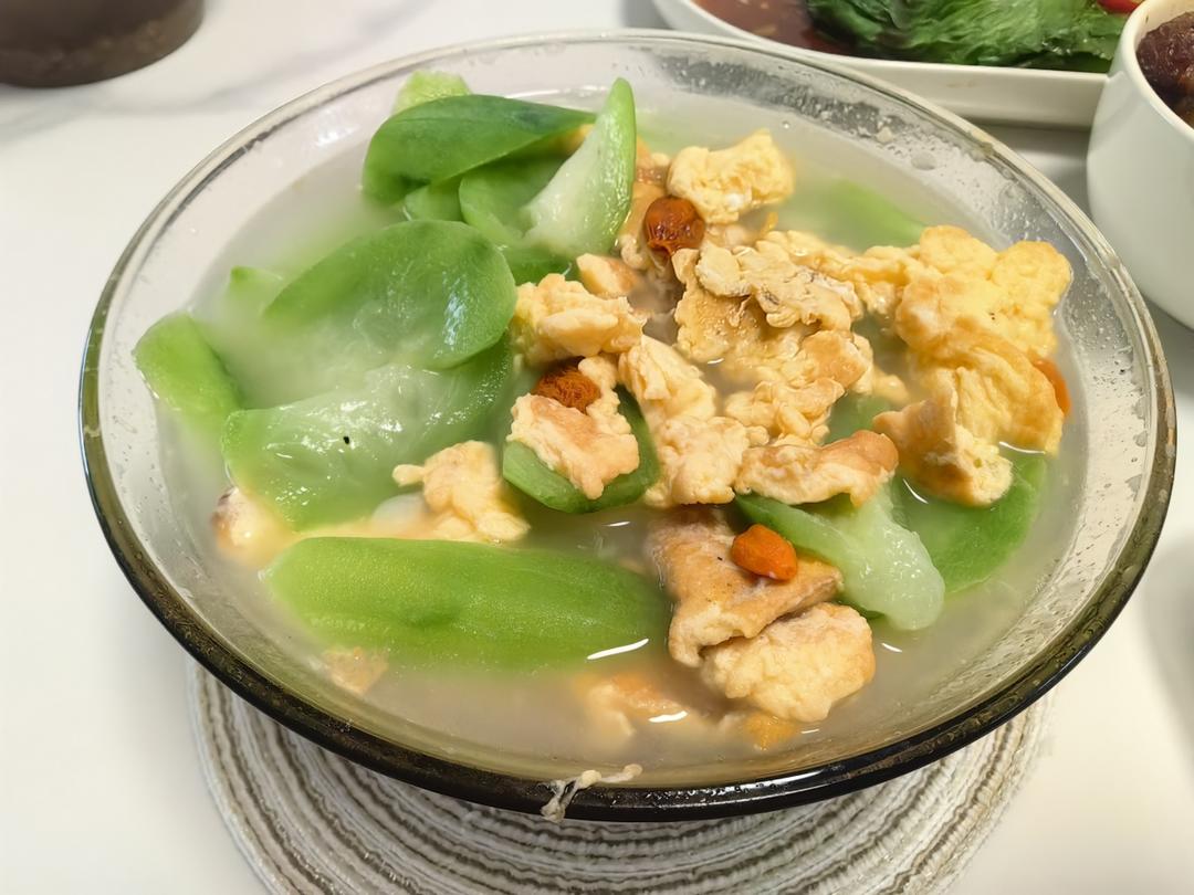 丝瓜鸡蛋汤