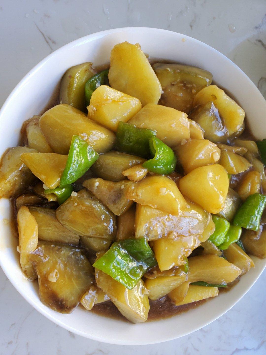 极简少油地三鲜