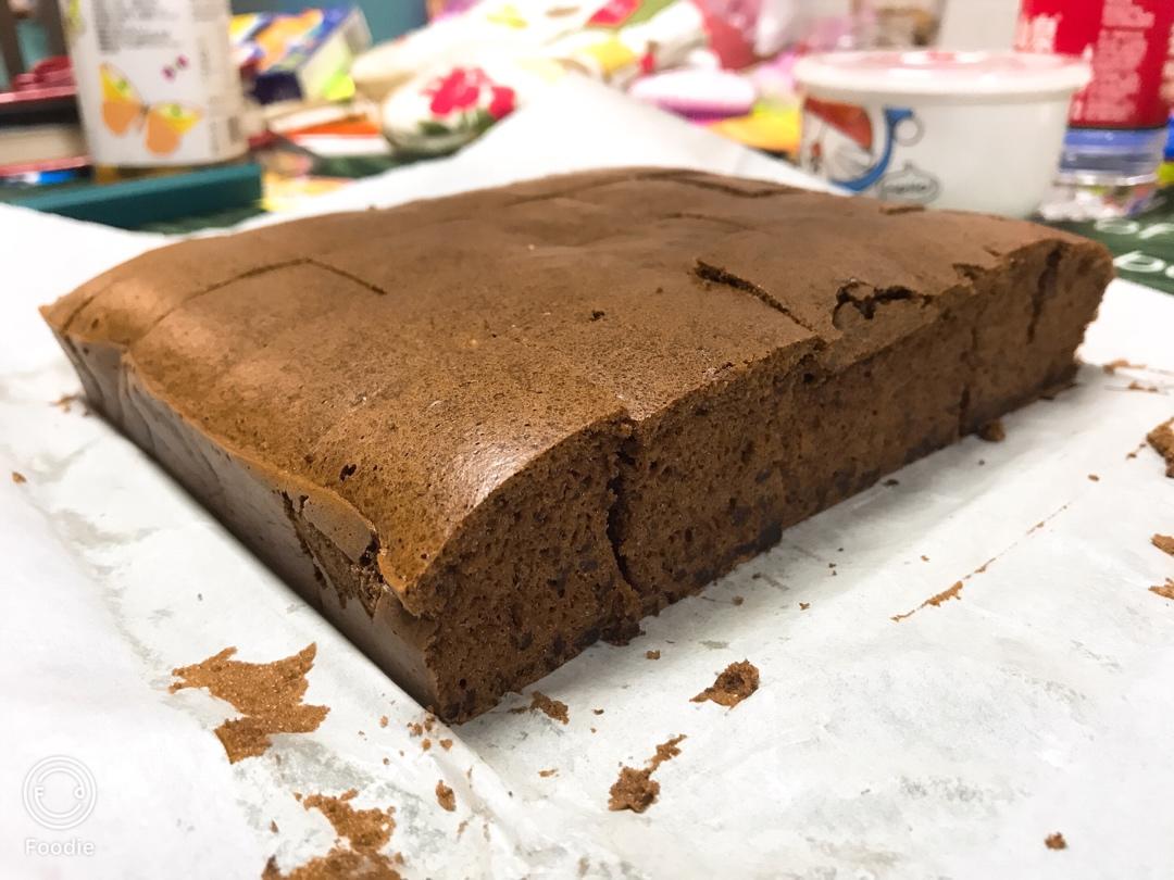 巧克力控必入👉巧克力古早味蛋糕🍰软绵好吃😋