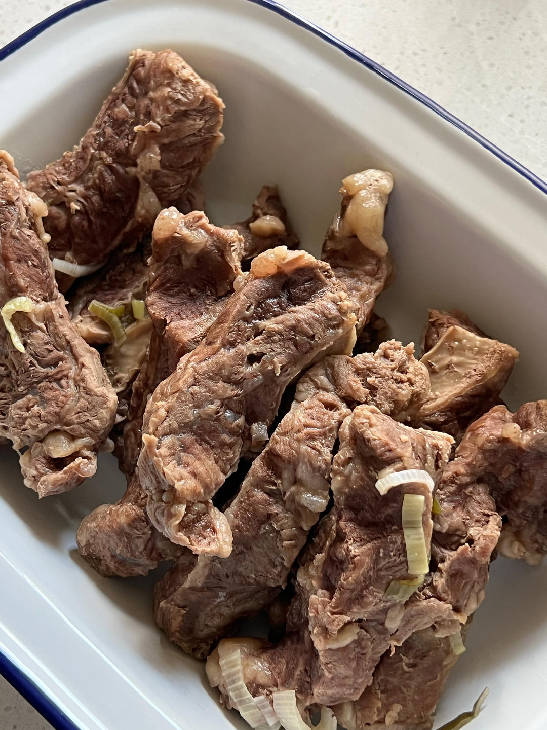 原汁原味的清炖牛肋条