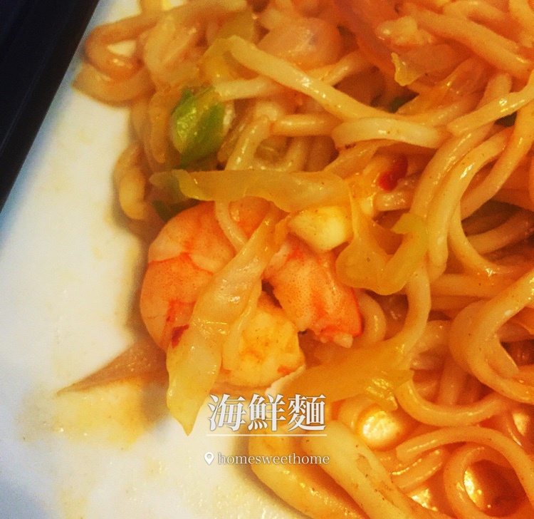 韩式海鲜面（Jjamppong）