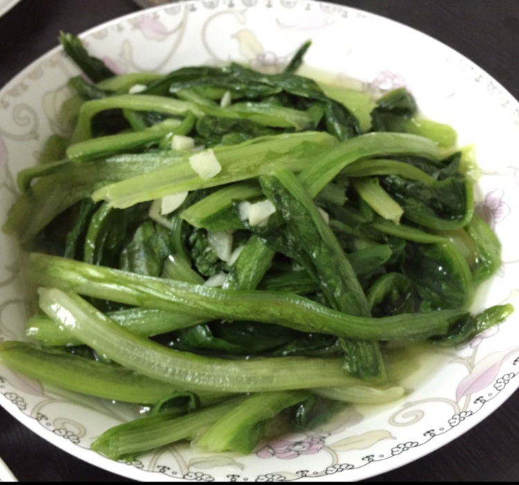 清炒油麦菜