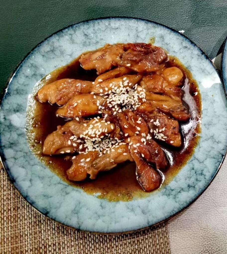 照烧鸡腿饭