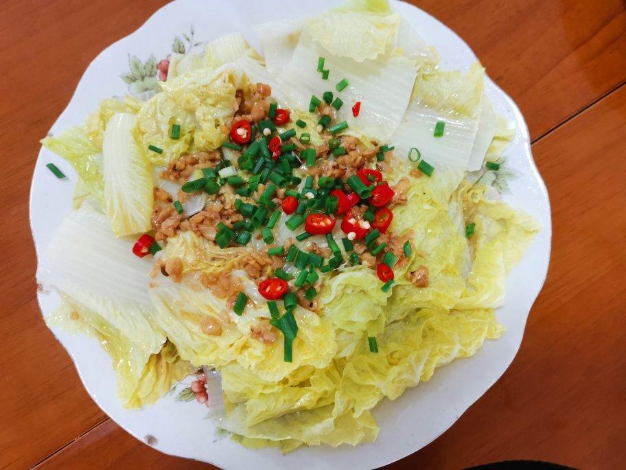 蒜蓉粉丝蒸娃娃菜