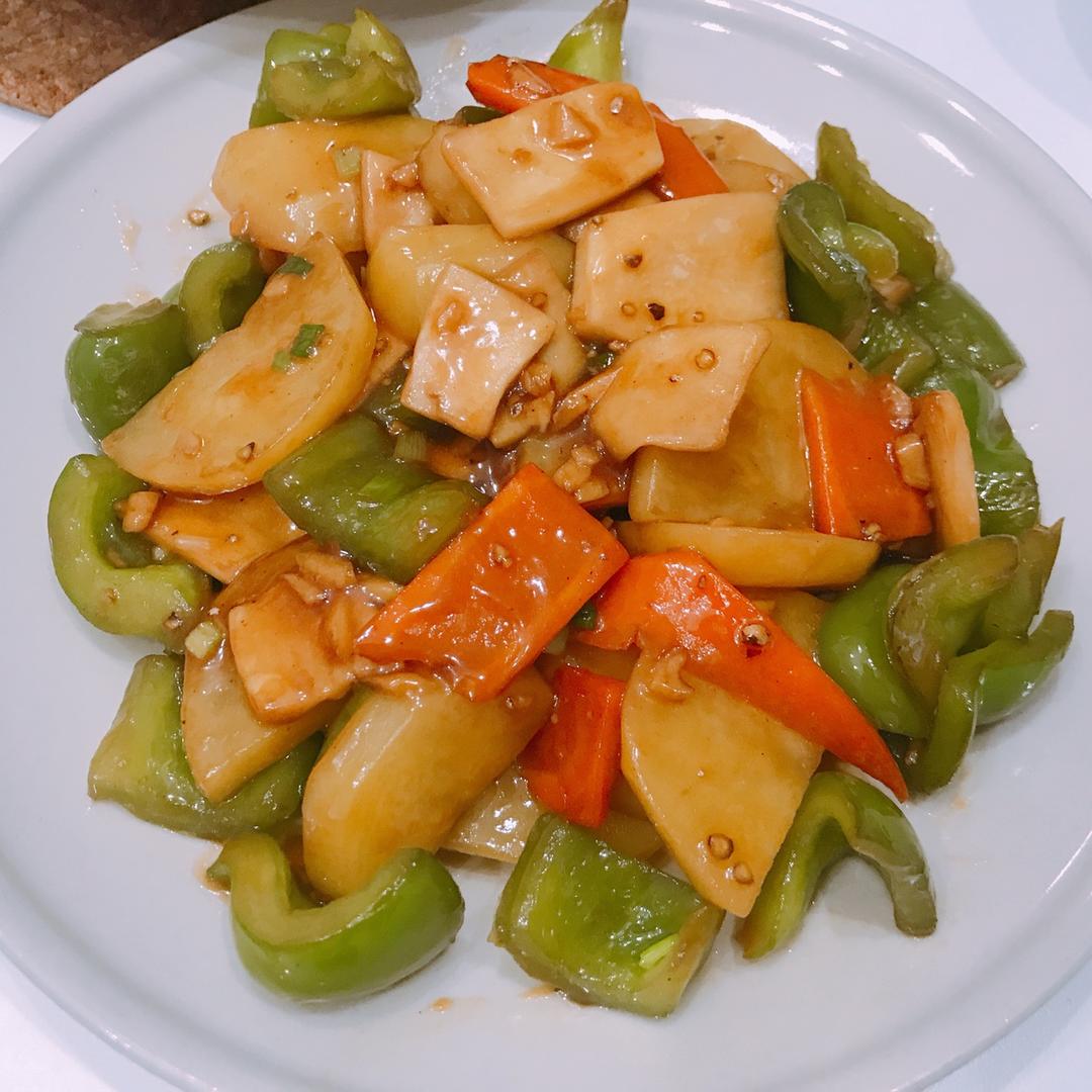 素炒三样