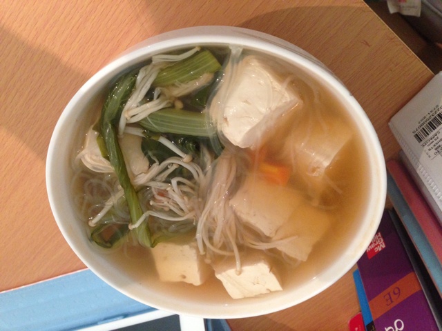 小白菜豆腐汤