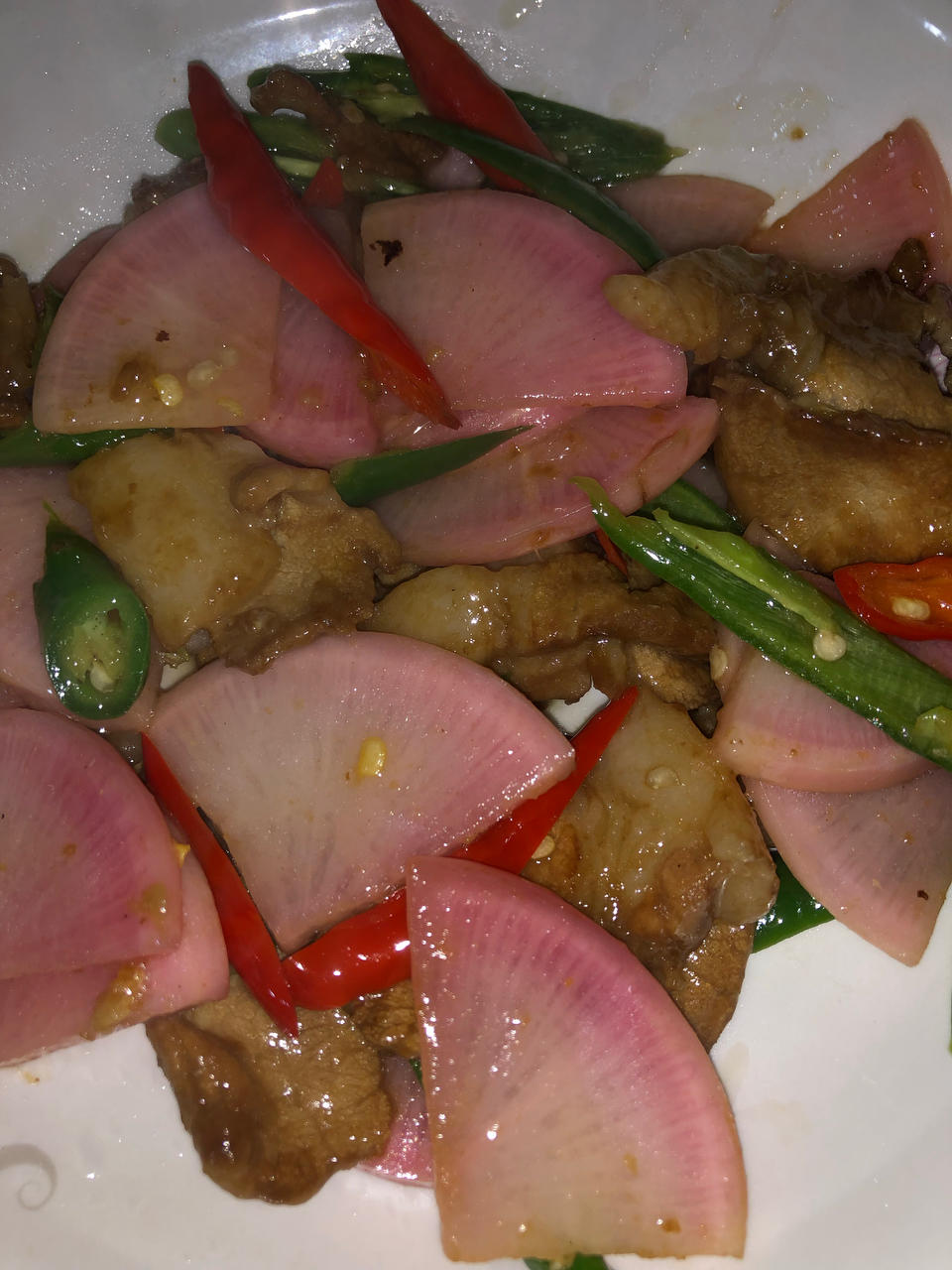 四川泡菜炒肉末