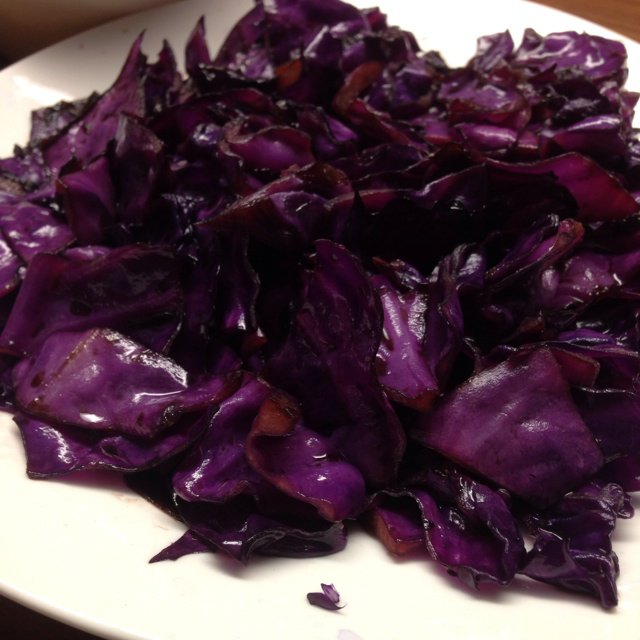 醋溜紫甘蓝