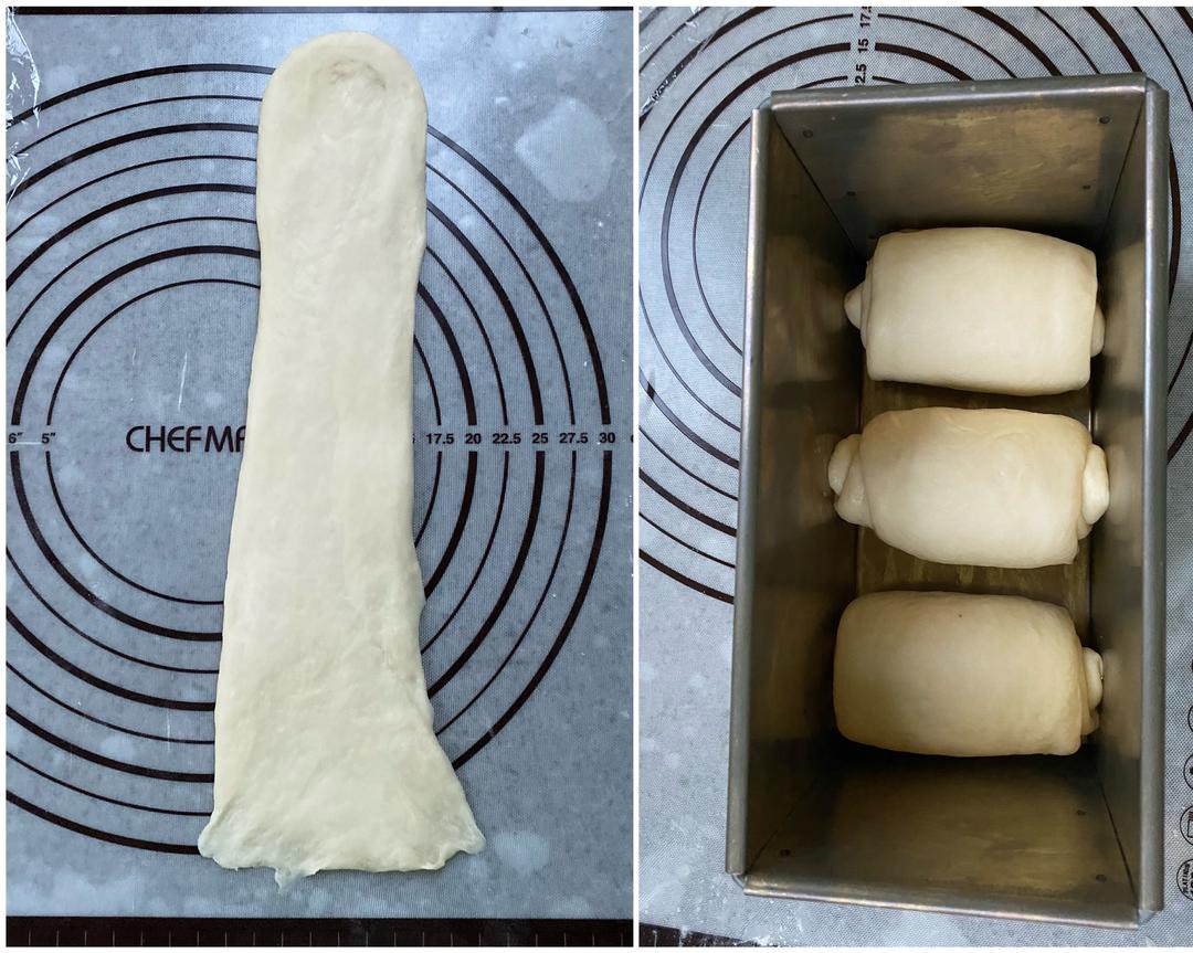 纯奶手撕吐司的做法 步骤1