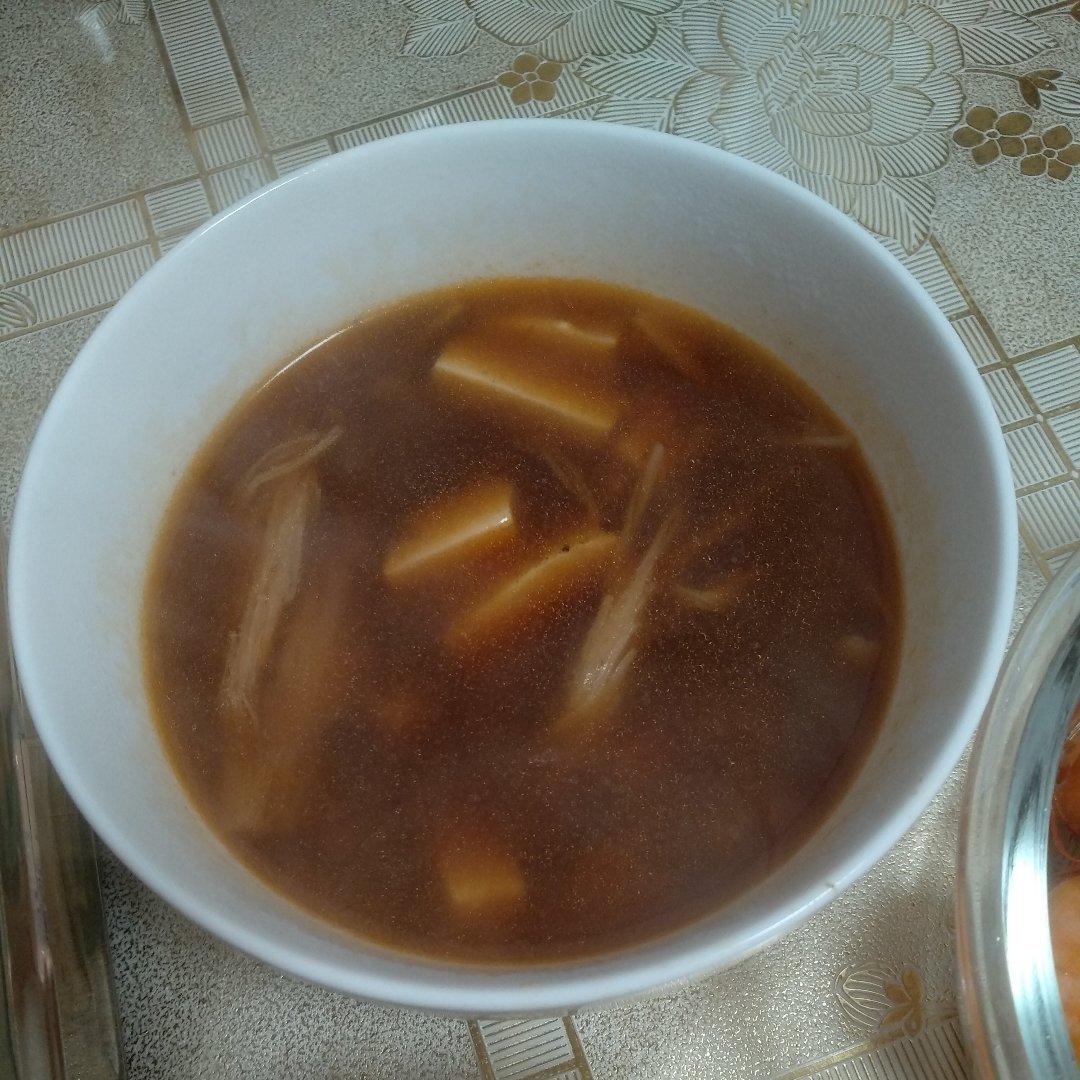 肉末豆腐羹