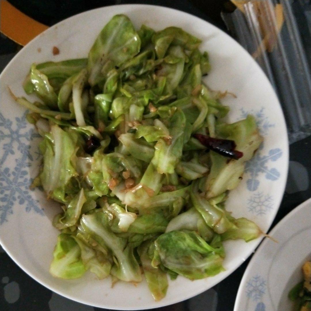 炝炒包心菜