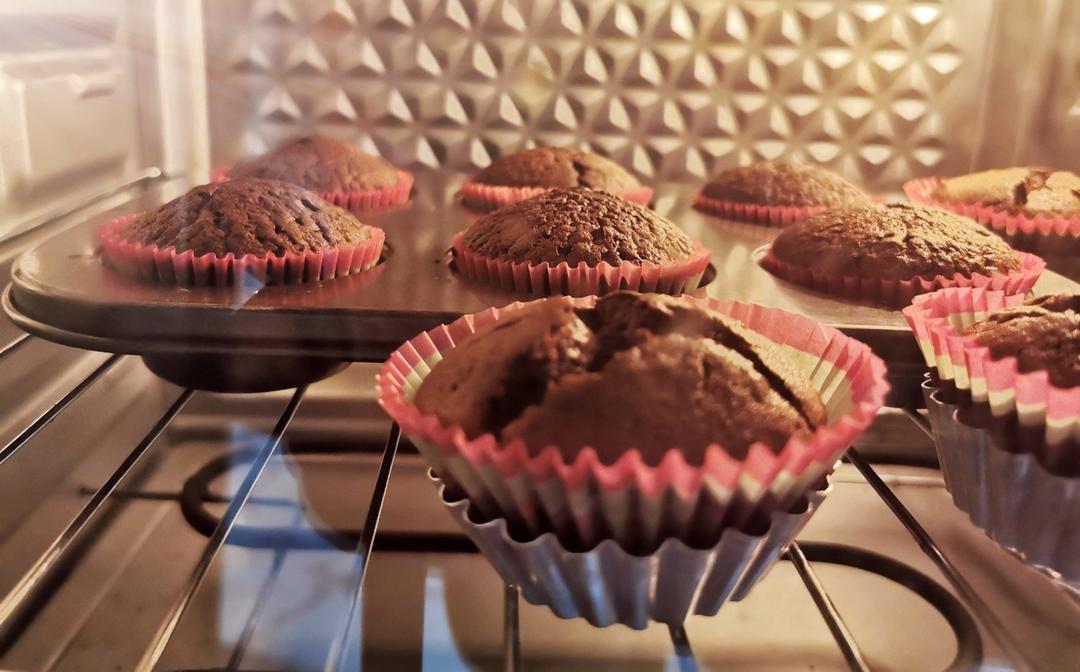 古典巧克力cupcake配马斯卡彭奶油霜