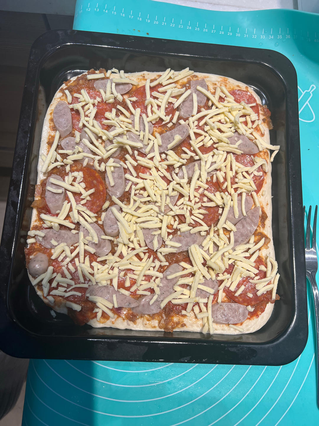 薄底意大利披萨(小高姐版)