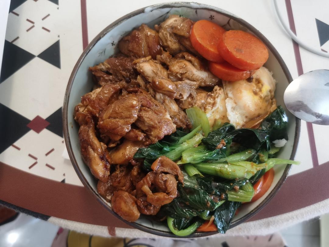 照烧鸡腿饭