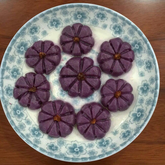 原味紫薯饼