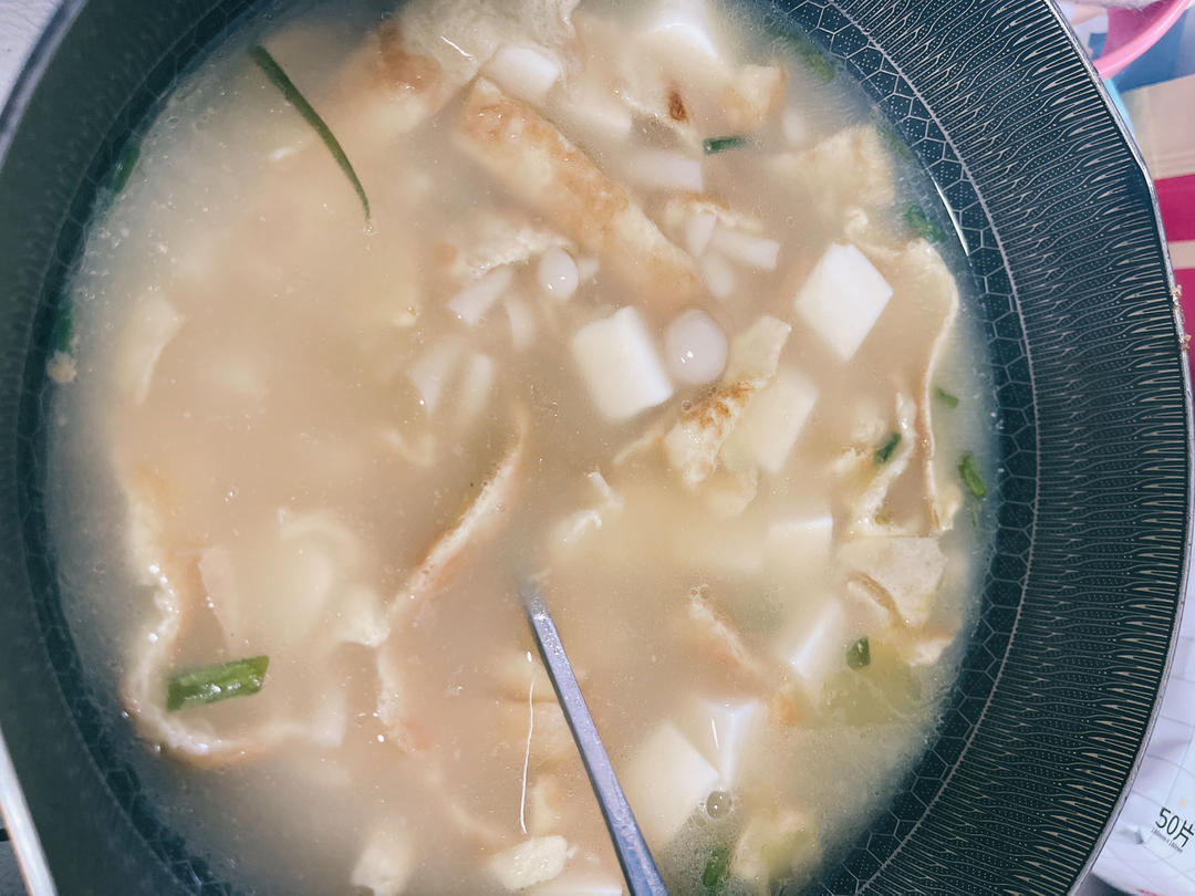 鲜美豆腐汤的简单做法