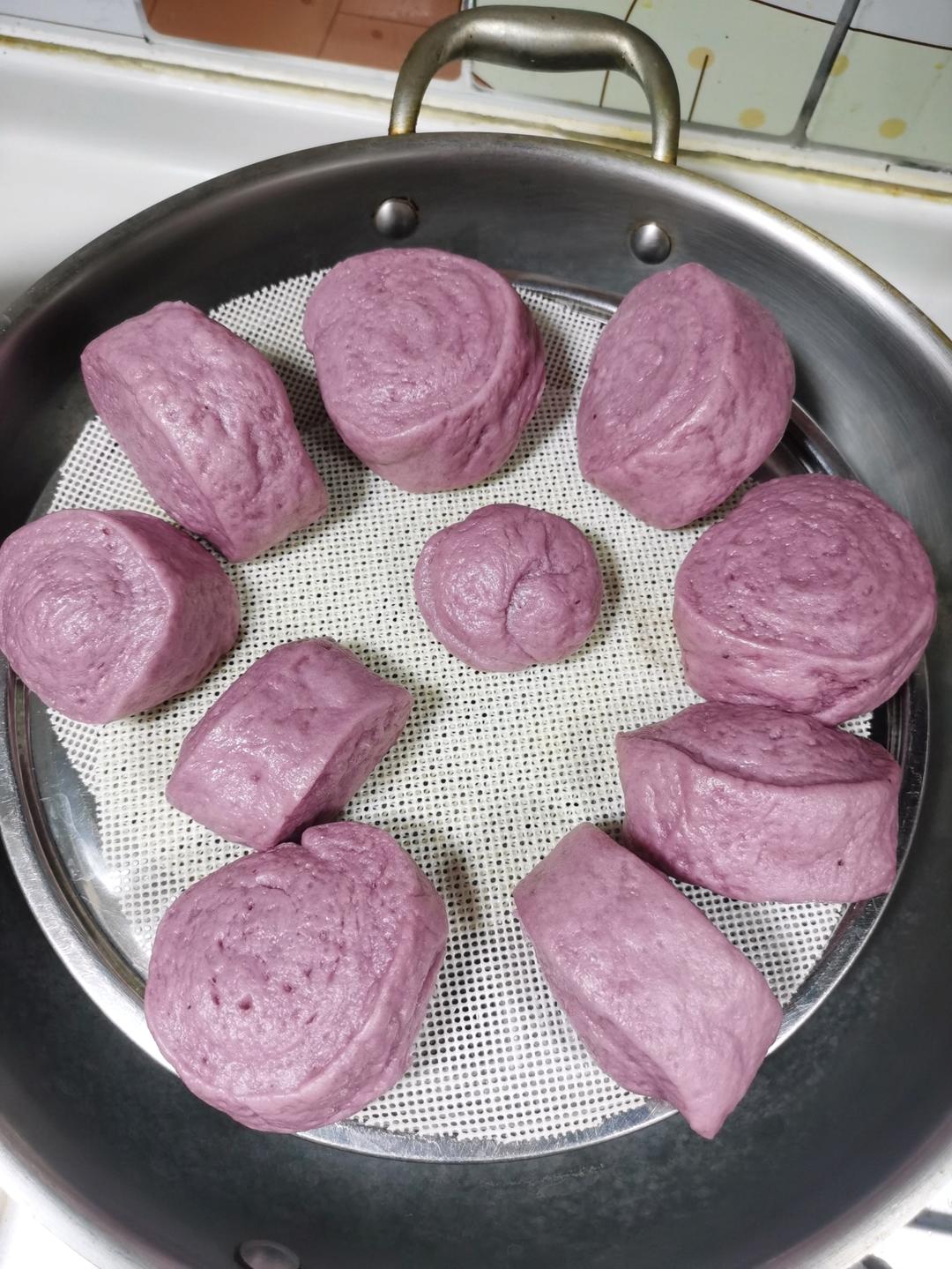 紫薯刀切馒头（一发）