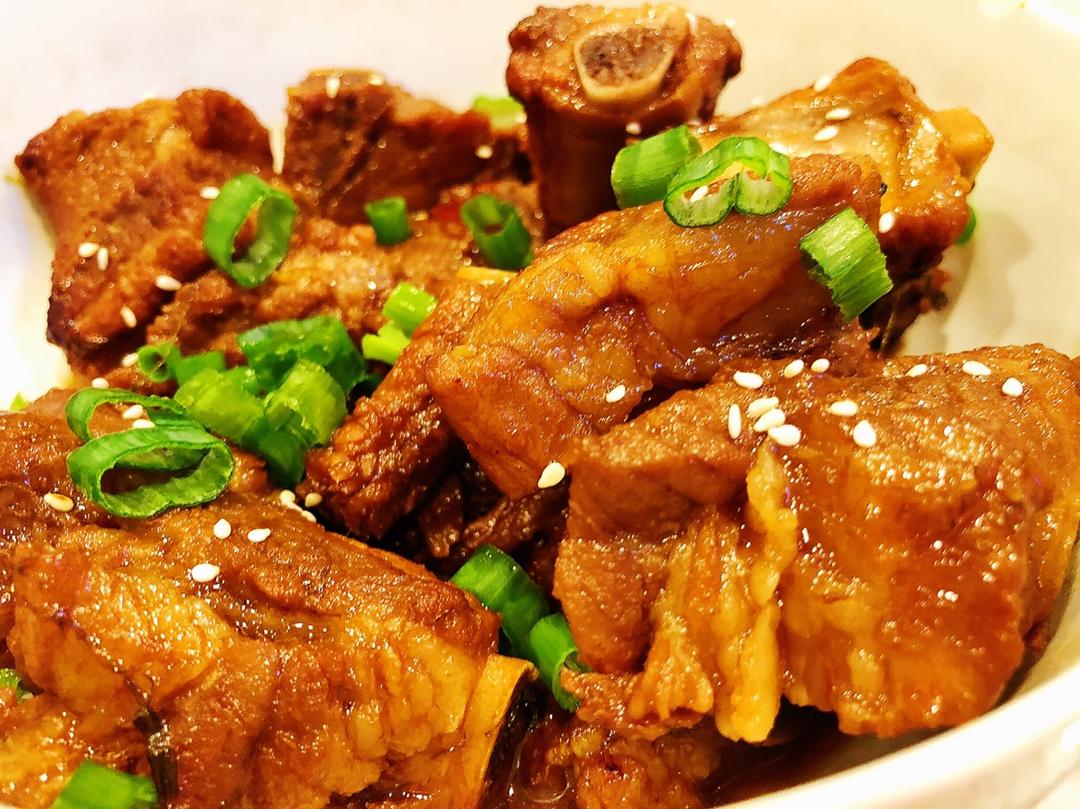 闹闹爱美食做的红烧排骨